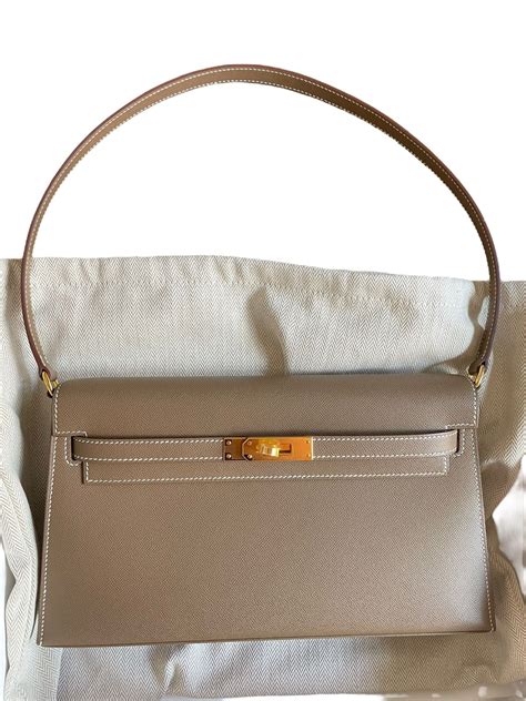 hermes kelly elan etoupe|Hermes ghw etoupe.